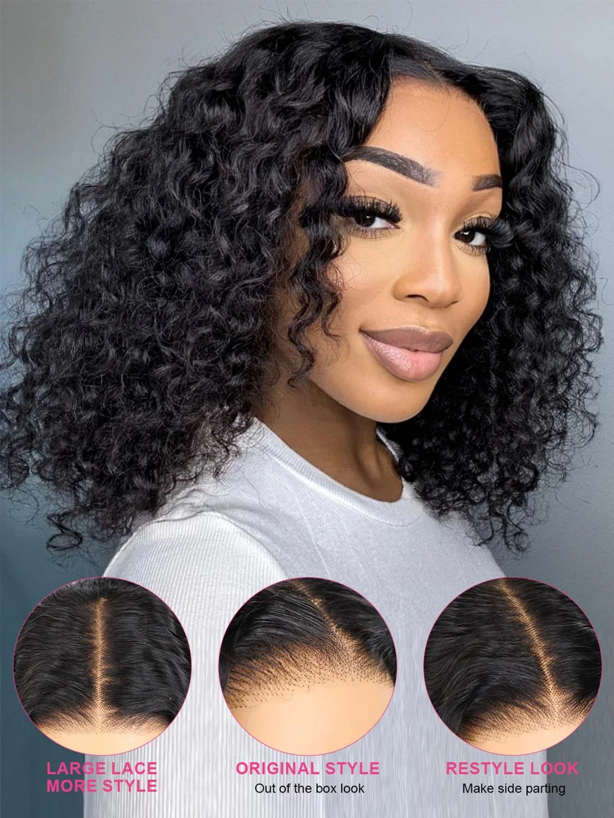 Περούκα χωρίς κόλλα, βαθιά κυματιστή τρίχα, προ-μαδημένη, προ-κομμένη, δαντέλα μπροστά, περούκα 180 πυκνότητας, τρίχα Remy για γυναίκες_voghion.com