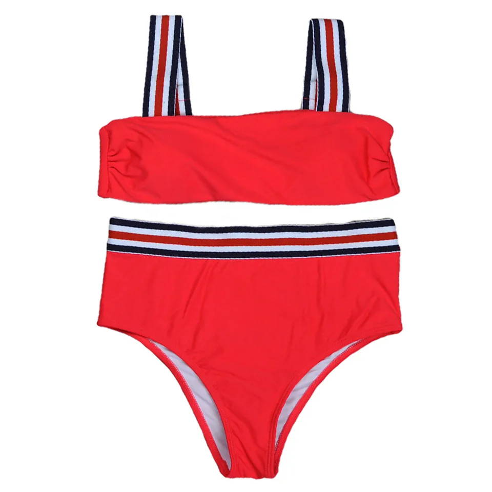 Hot sale elasthane chicas sexis jovenes en high waisted bikini waist  swimwear| Alibaba.com