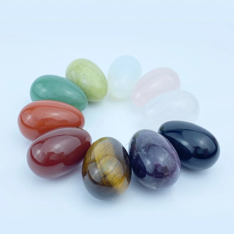 Женский подтягивающий вагинальный розовый нефритовый массажер яйца любви