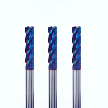 Uxcell® 4 X 6 Straight Shank 4 Flutes End Ill Illing Cutter Gray