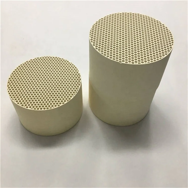 Round Honeycomb Ceramic Heat Storage Body  Mullite, Cordierite Ceramic Carrier Honeycomb Ceramic for Fresh air System