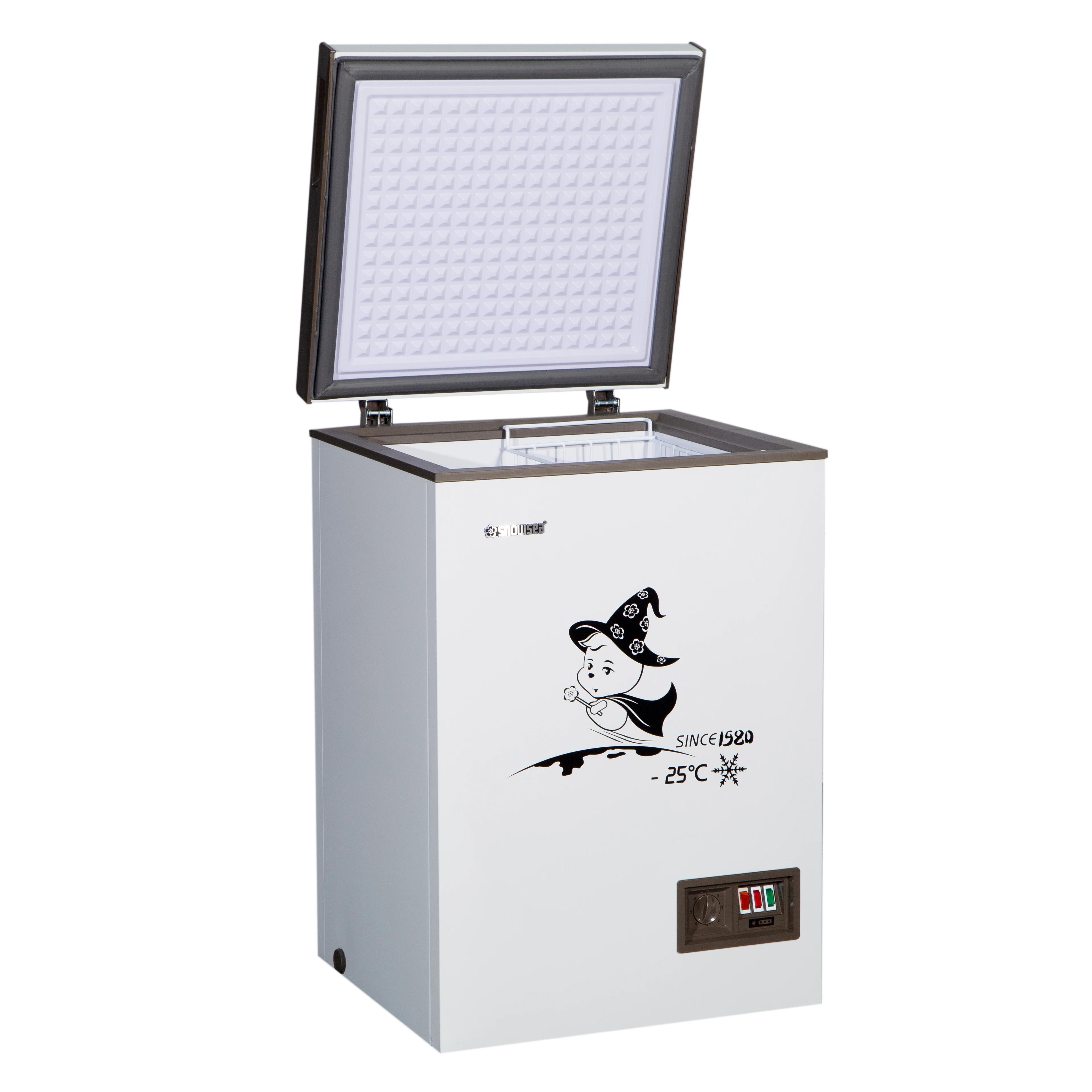 Factory Cheap Price Mini Freezer BD-100 CE Approved Top Open Single Door Deep Chest Electric Freezer
