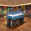 Blue Tablecloth-4 in 1 pool table
