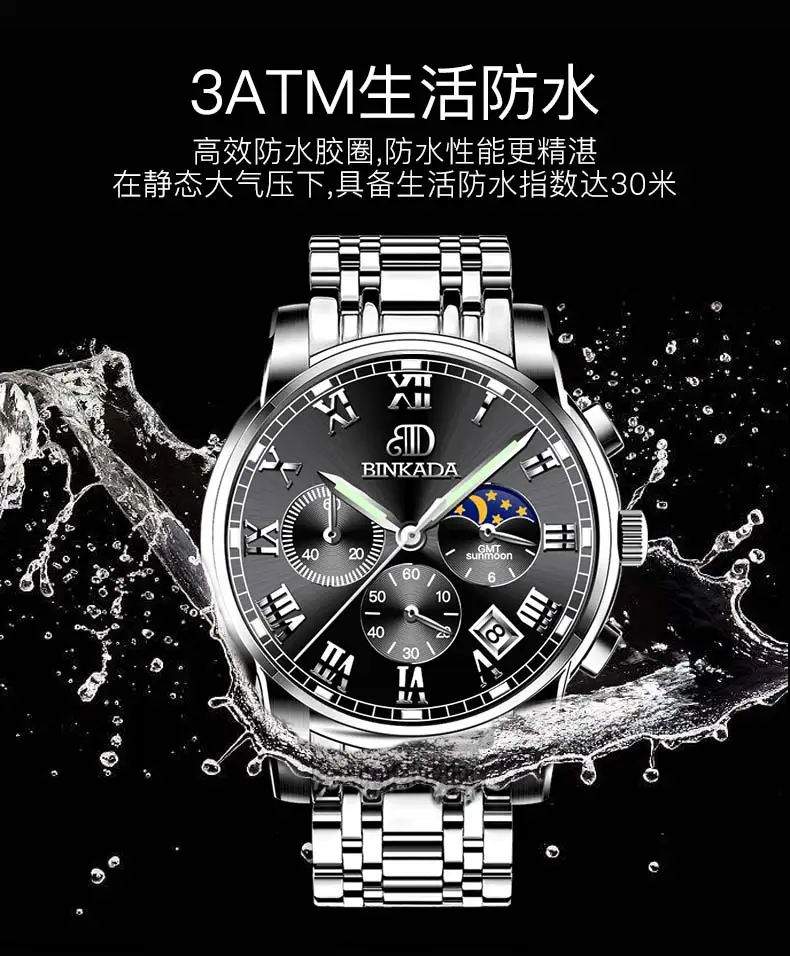 binkada relojes hombre 2021 watches men Alibaba