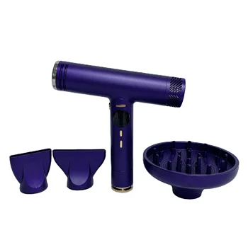 NTC thermistor control rev air reverse air hair dryer professional flight travel negative ion cordless wireless hairdryer