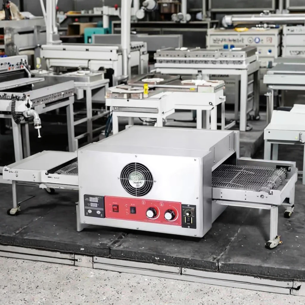 product 12 inch commercial use electric conveyor pizza belt oven for small restaurant or business start up-18