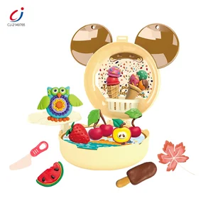 New Diy Plasticine Toys 24 Pcs 2in1 Colored Clay Backpack Toy Colour Dough Play Set Toys Diy Playdough Slime Kit for Kids Set