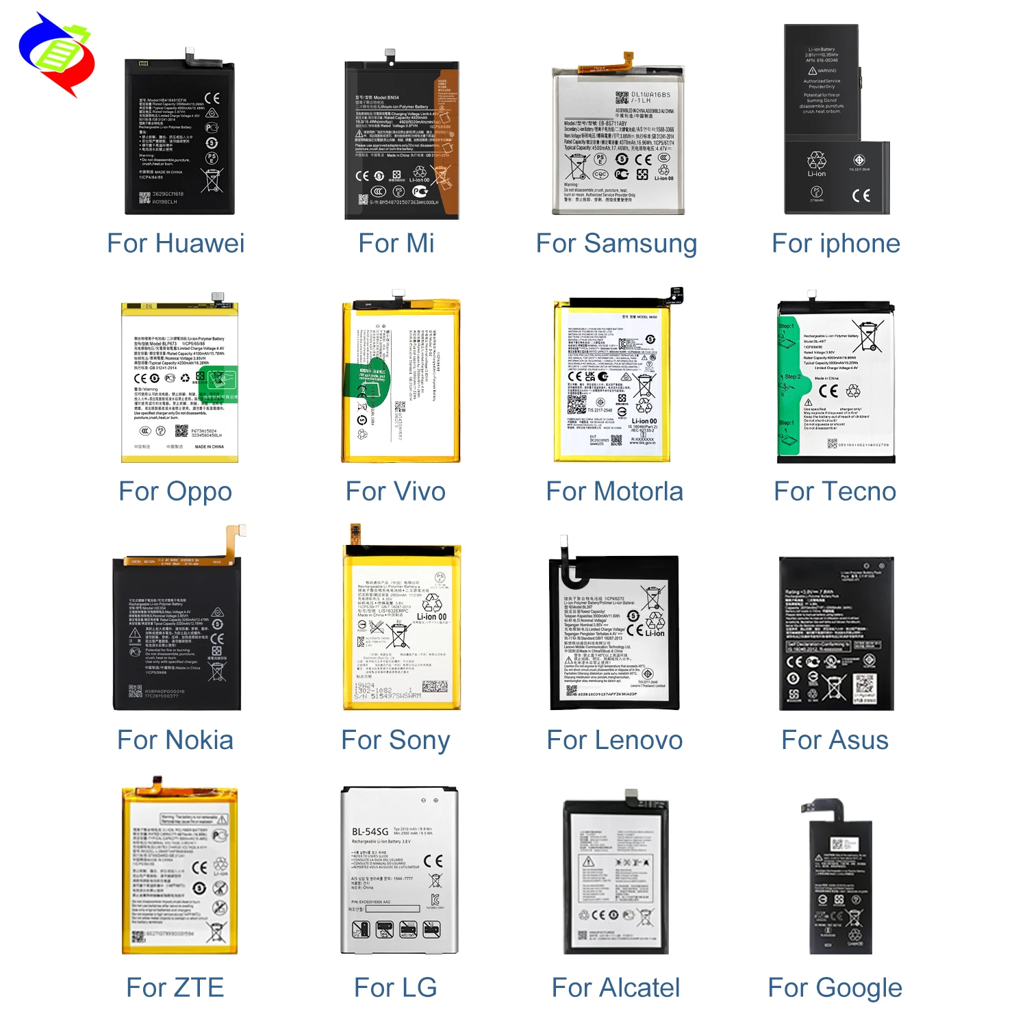 4230mAh BLP817 A15S Mobile Phone Battery for OPPO A15 A15S A16K A16E Battery