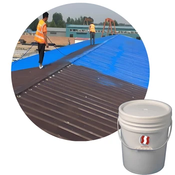 Modified Acrylic Rubber Waterproofing Coating for Roof Floor Protection Brush Environmentally Friendly Liquid Coating