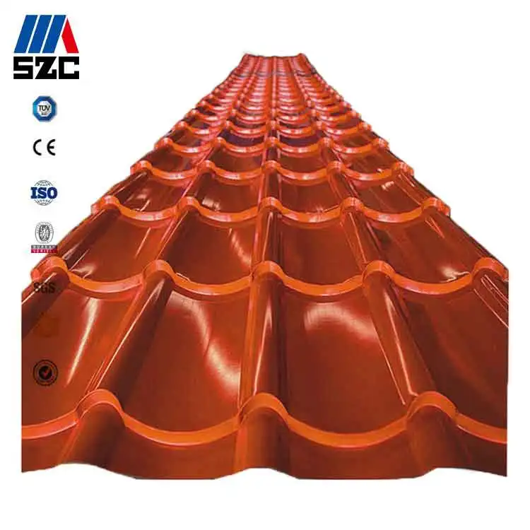 ASTM GB JIS Стандартный Высокое качество оптовая продажа GI/PPGI Гофрированной Стали кровельный лист из Китая