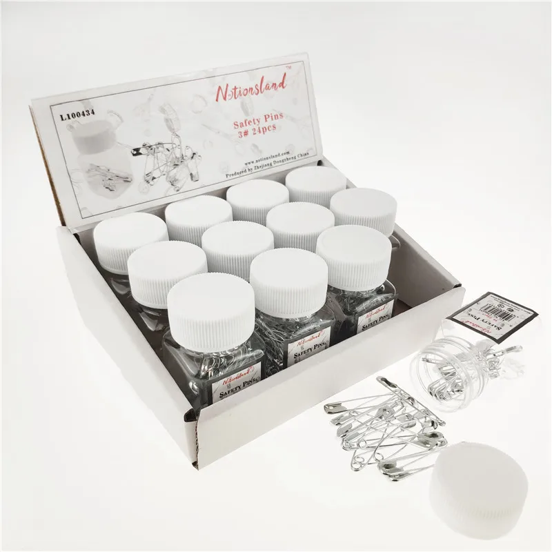 Большие булавки для одежды из нержавеющей стали размер 3 24