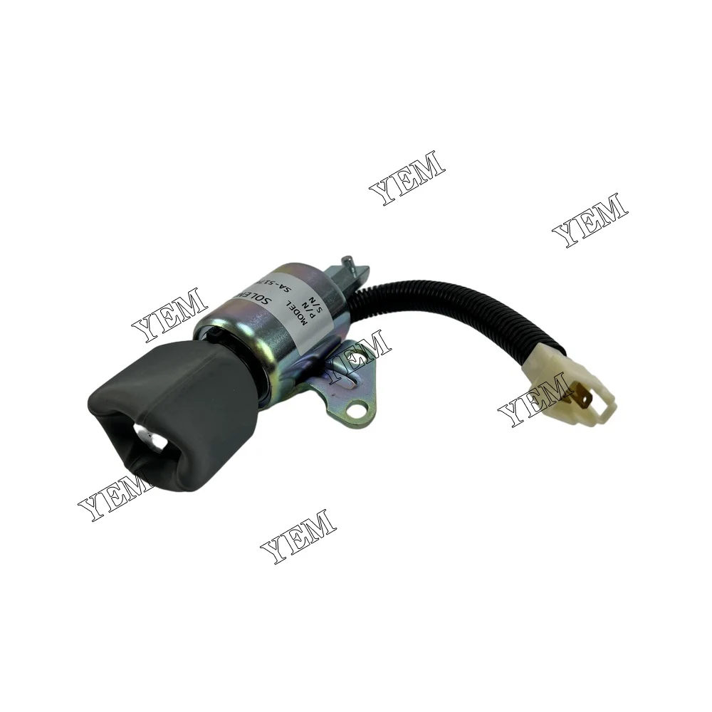 For Kubota Engine D902 Solenoid Valve SA-5176-12 12V Spare Part 3