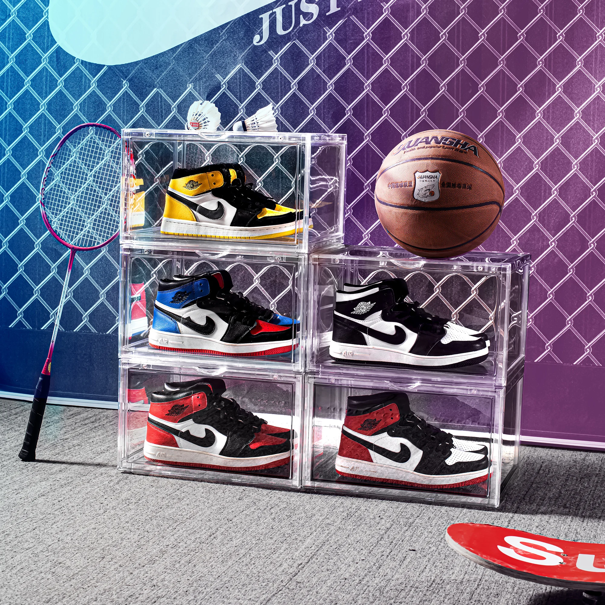 custom jordan shoe box drawer