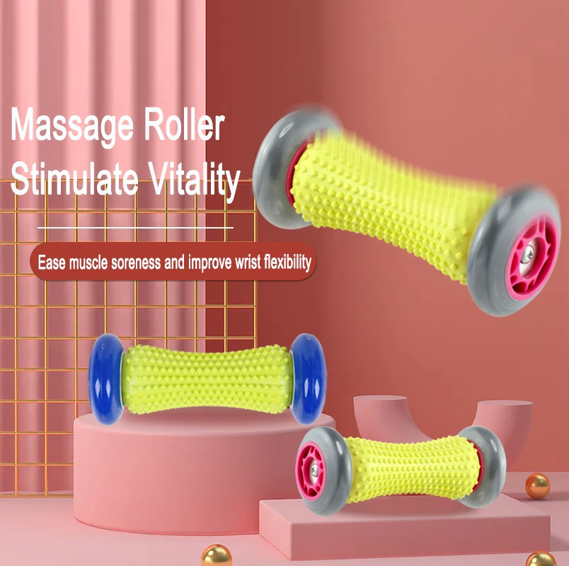 Rubber Massage Roller For Relieve Plantar Fasciitis Foot Heel Arch Pain