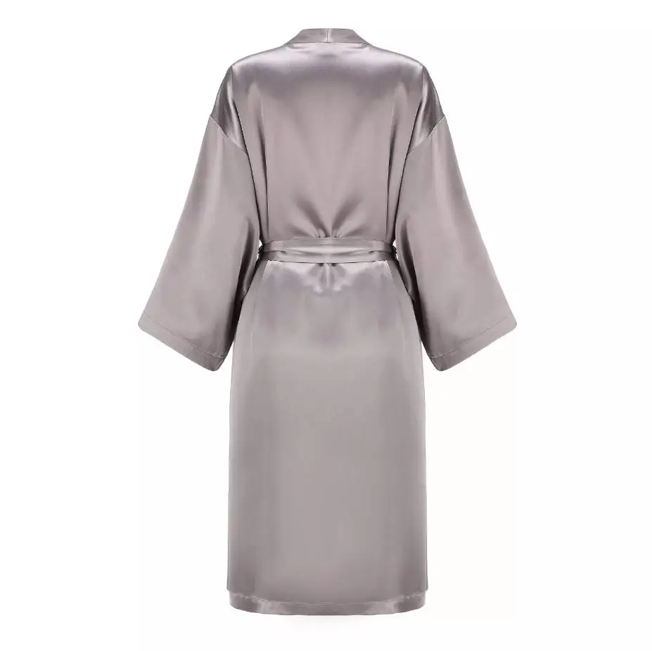 Wholesale Summer Robe Mens and Women Unisex Pajamas Men Night Robe Acetic Acid Sleepwear Loungewear Hotel Bathrobe