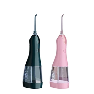 Electric Water Flosser with 4 Attachments - Mouth Travellers Oral Irrigator Machines Cordless Water Flosser Teeth Cleaner