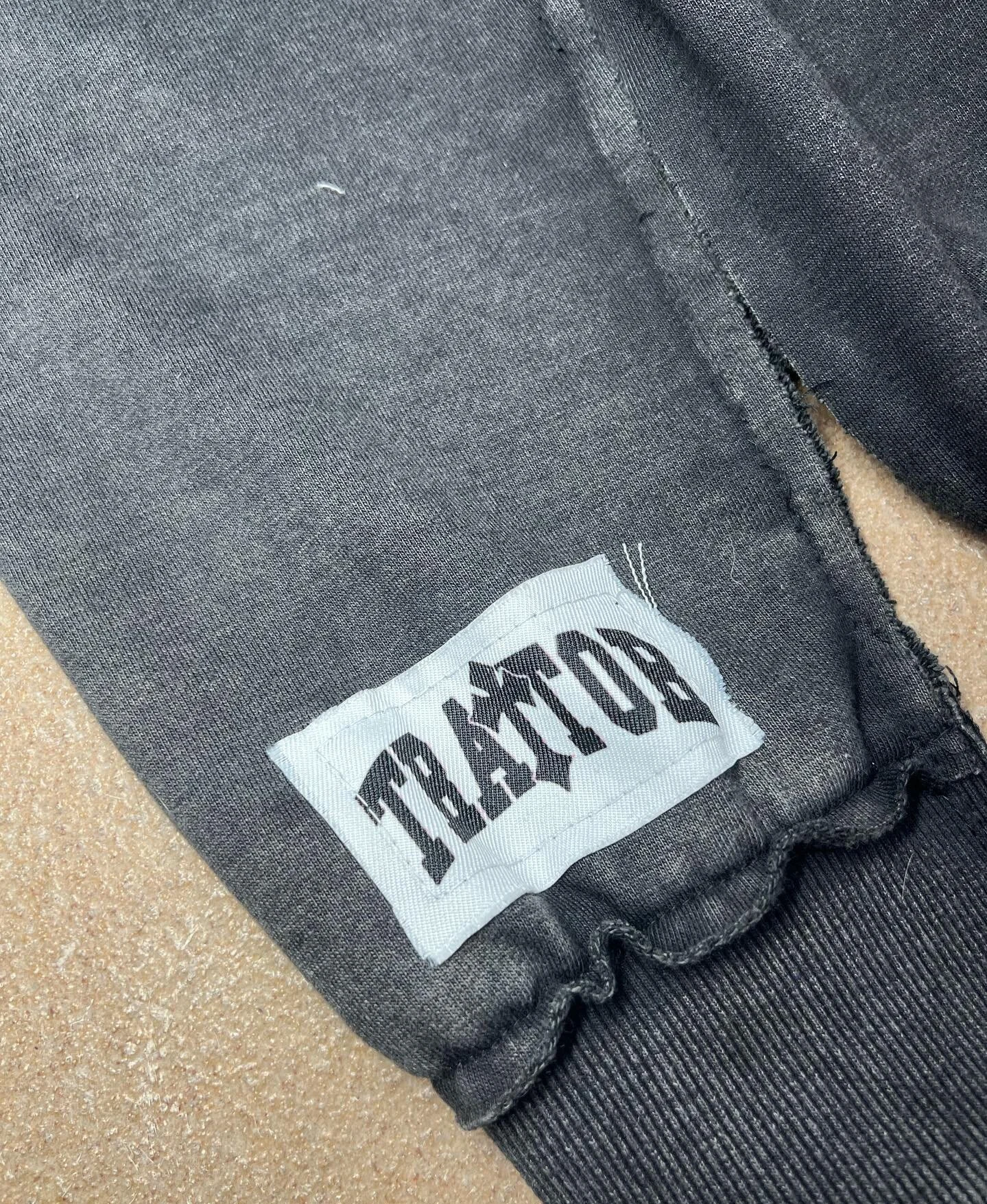 Custom Zip up Hoodies 400GSM Oversized Vintage Heavy Cotton Acid Stone Wash Distressed Applique Patch Embroidery Hoodie for Men gallery 4