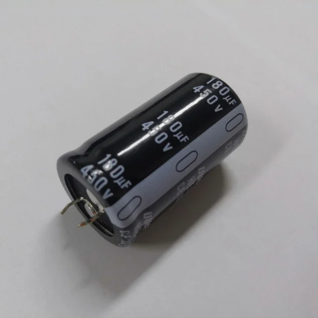 Factory Direct Low Leakage Aluminum Electrolytic Capacitors 450V180UF for TVs