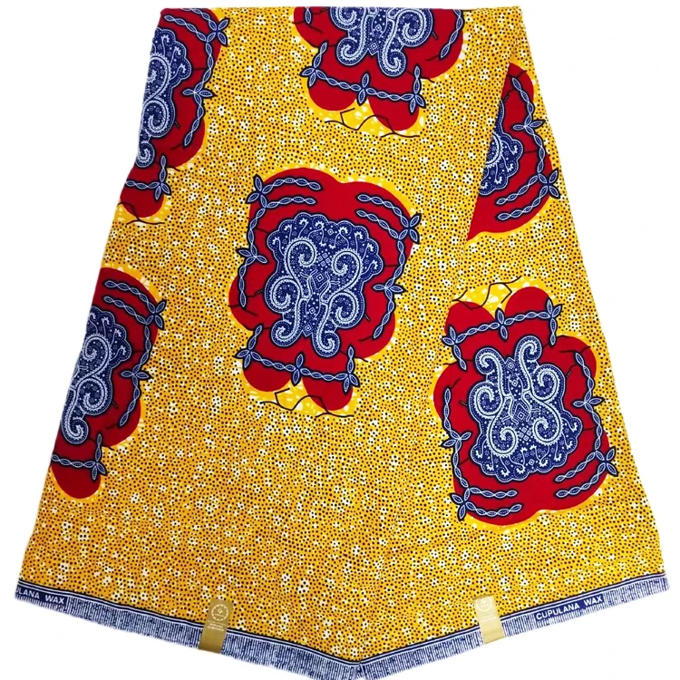 Abstract sofa desk lamp pattern cotton african wax prints fabric ankara printed muslin fabric