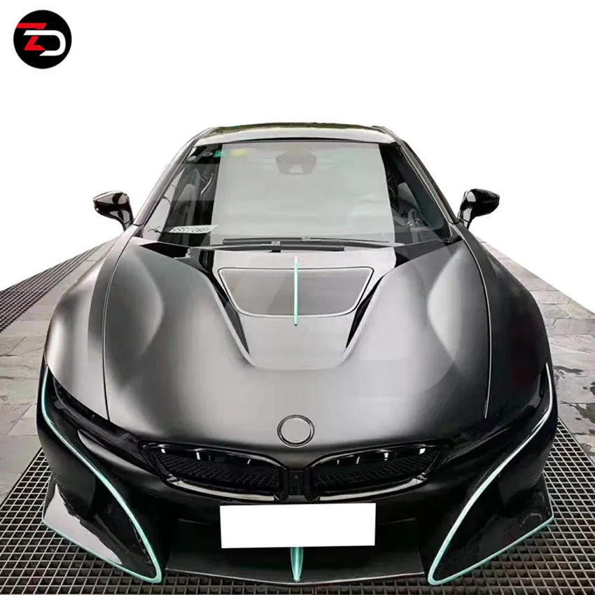 New Arrived Top Style Carbon Fiber Body Kit For Bmw I8 With Front Lip Side Skirts Rear Wing Rear