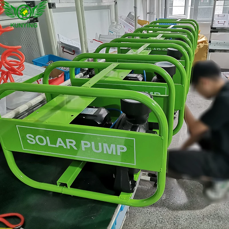 Solar Surface Water Pump for Irrigation 48V DC AC/DC Brushless Motor