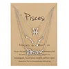 6252 pisces gold card silver