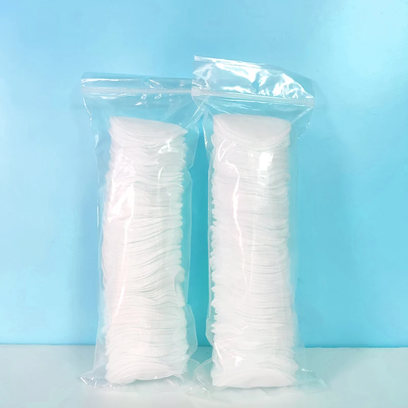 Отшелушивающие ватные диски натуральный органический нетканый уход за кожей лица салфетка для снятия макияжа