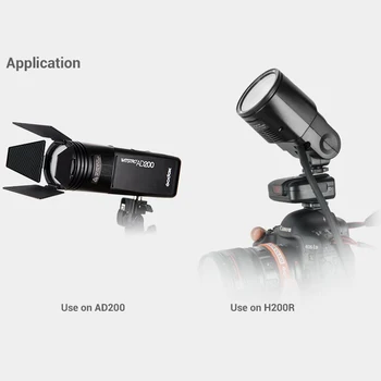 Godox AK-R1 Accessory Kit for Godox H200R Flash 200Pro 200 Pro Round Flash Head detail image