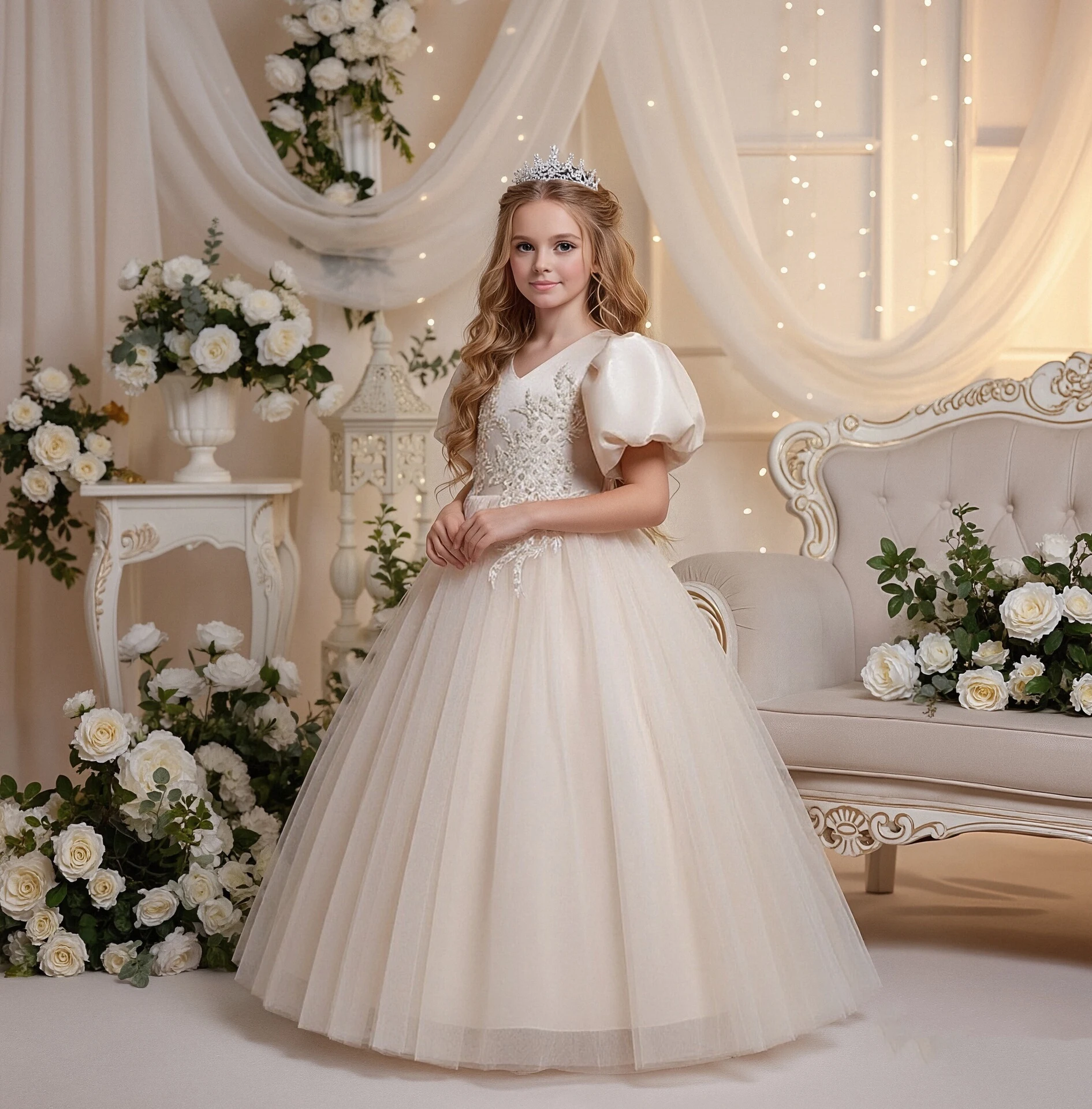 fitted wedding dress lace Illusion Fitted Wedding Dresses,Bridal Dress with Long Sleeves,WD00449, US26W / White