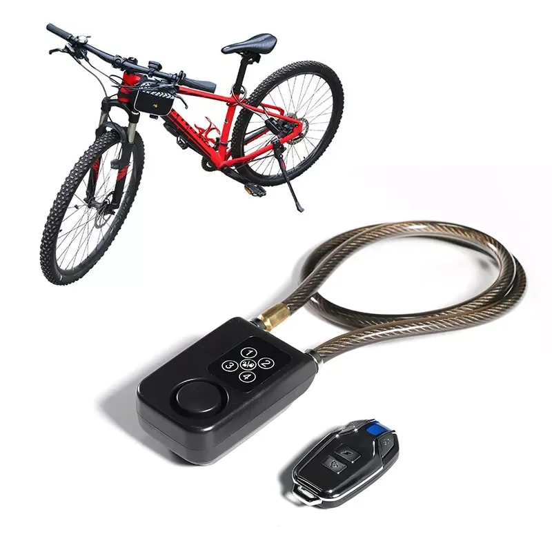 Superbsail Bicycle Lock Safe Metal Anti-Theft Bike Chain Lock Security Reinforced Cycling Digital Lock Bicycle Accessories details