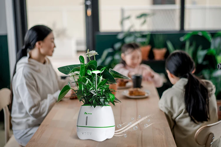 Creative Mini Smart Garden Planter For Plants Indoor Air Purifier Smart