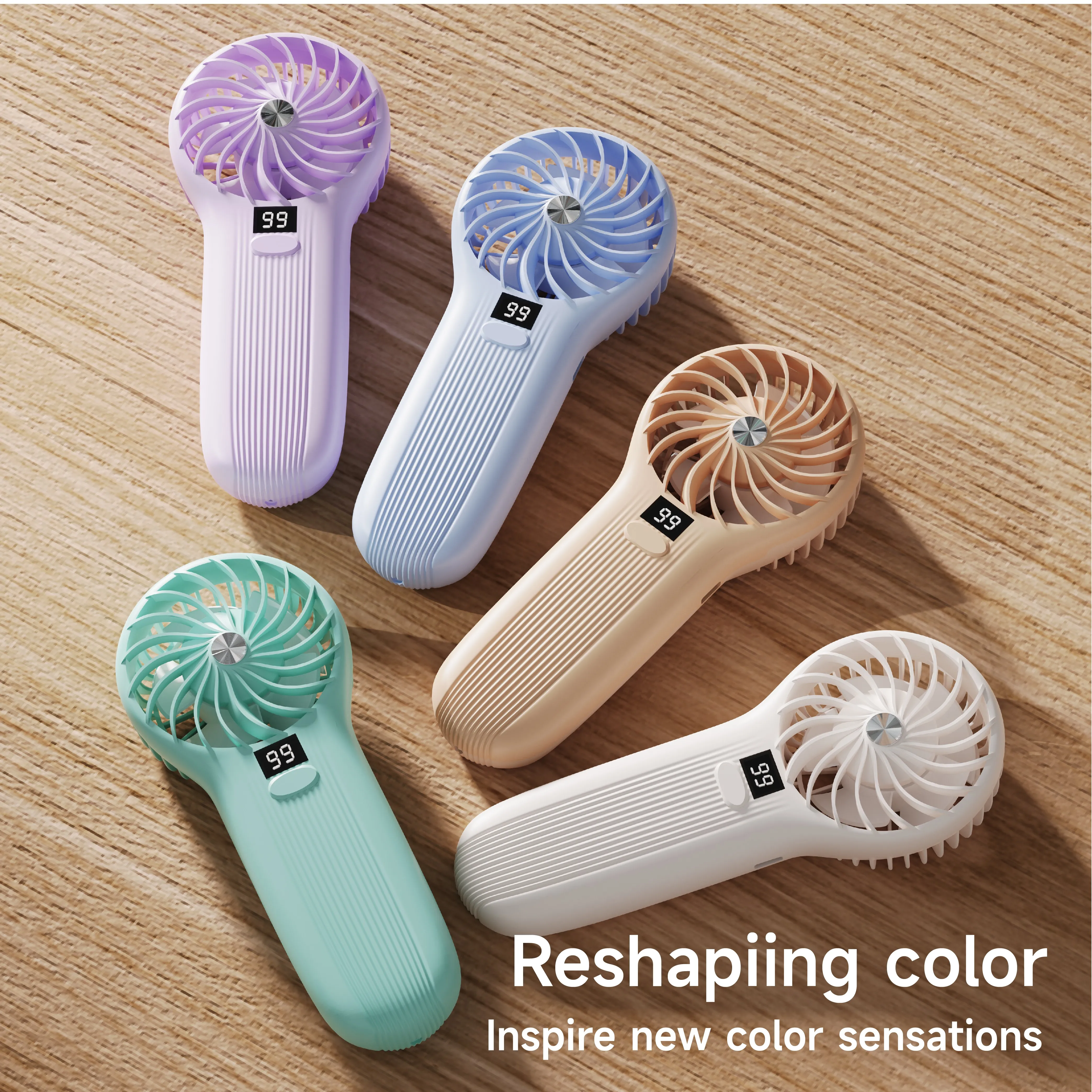 Portable Outdoor Mini Fan, LAMJIE, 5V, Battery - detail 6