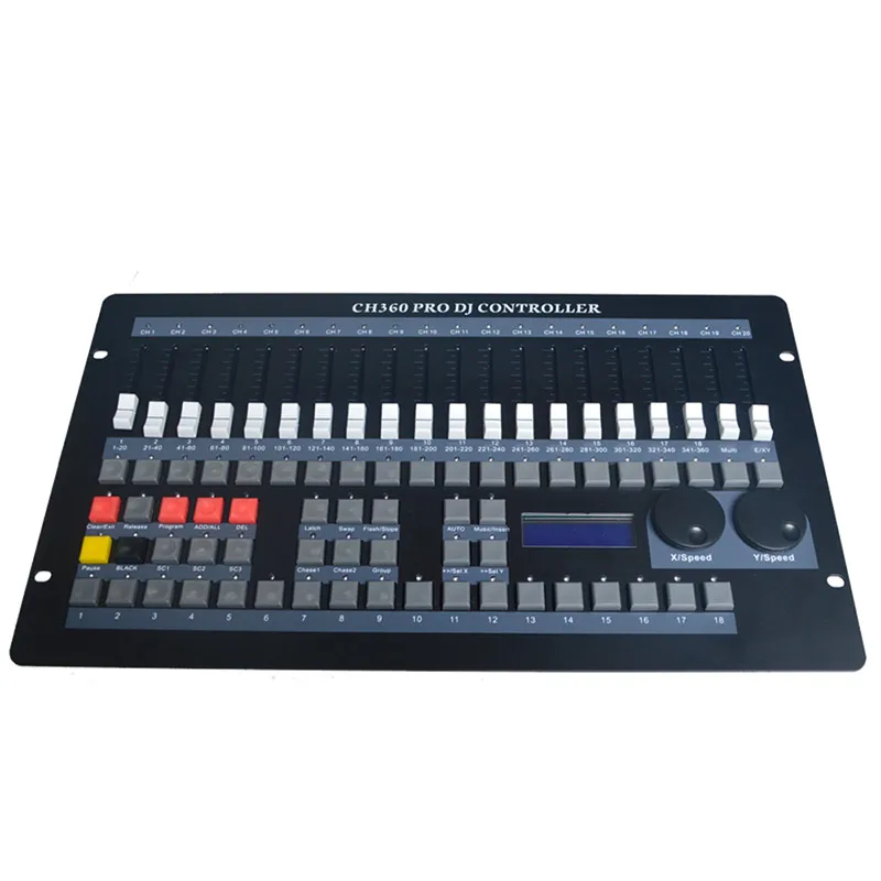 Centralina Dmx Console Controllo Luci DMX512 Lixada - 192 Canali, Per Discoteca, Eventi E DJ Console Luci DMX512