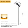 Insert de lumière chaude 12w 220v