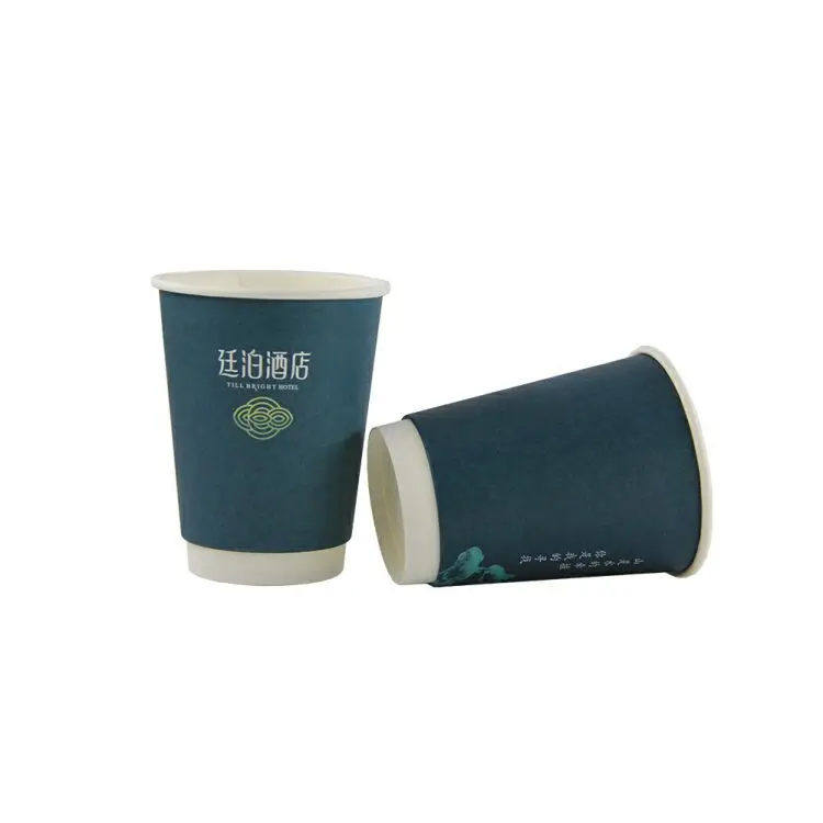 Custom Flexo Printing Compostable Single Wall Paper Cup For Milkshake –  Fastfoodpak