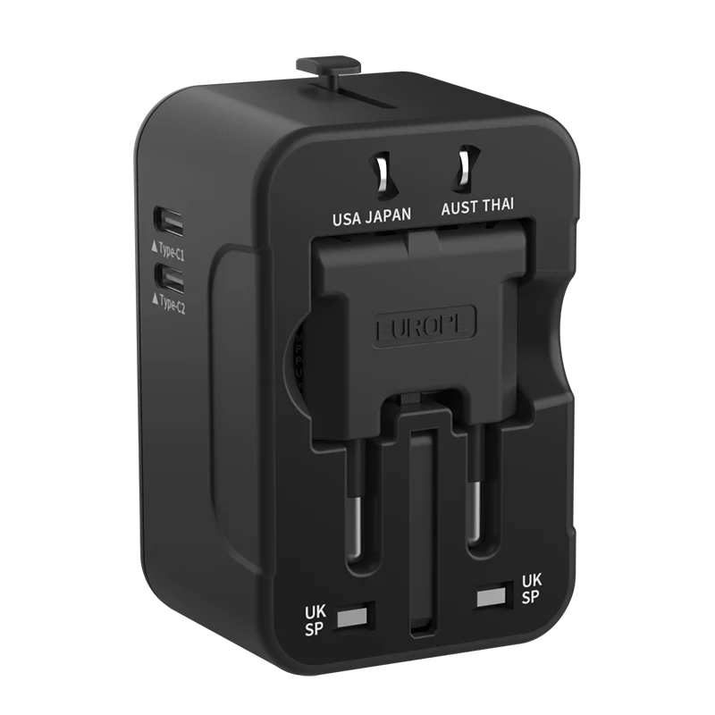 Multiple Protections, Rest Assured to Single Port Max Output 3.4A  Universal Travel Adapter