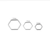Stainless steel hexagonal frame