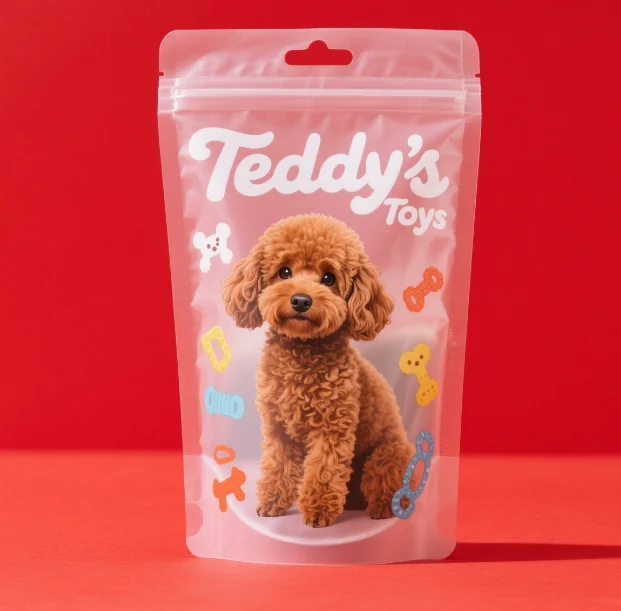 Pet Packaging Bags for Pet Packaging Bags with Zipper 1kg 2kg Plastic Stand up Square Eight-side Seal Pet Packaging Bags