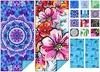 2 pcs mandala floral