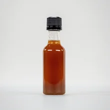 Empty PET Plastic 1.7 oz 50ml Little Spirit Alcohol Rum Bottles Mini Ginger One Shot Liquor Bottle Whisky with Safety KERR Cap