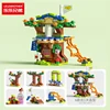 8732-3A mini tree house 6 in 1  152pcs