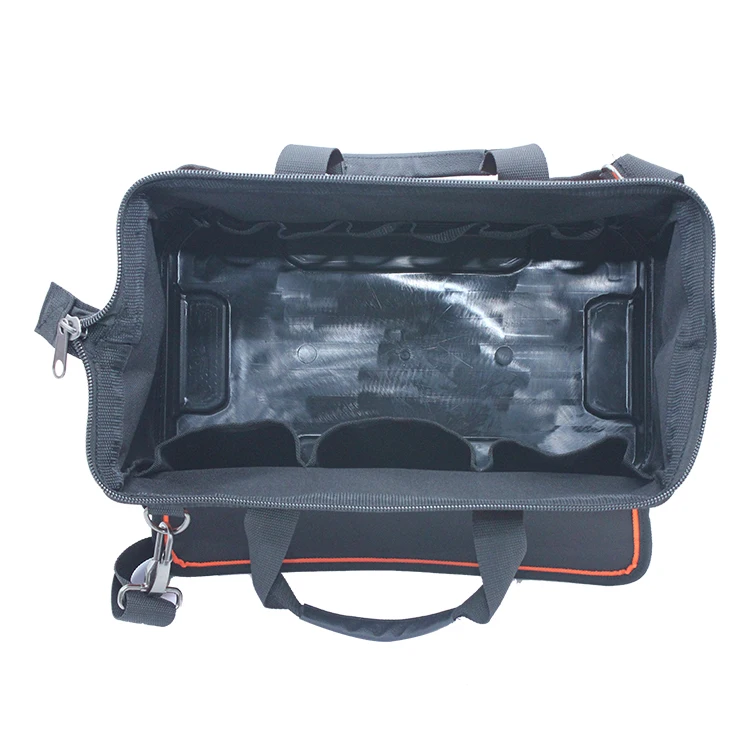 product hotselling customized waterproof heavy duty multifunctional electrician tool storage bag with pvc base for hardware tools-4