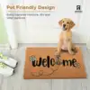 Cartoon Imitation Coconut Fiber Floor Mat - 15