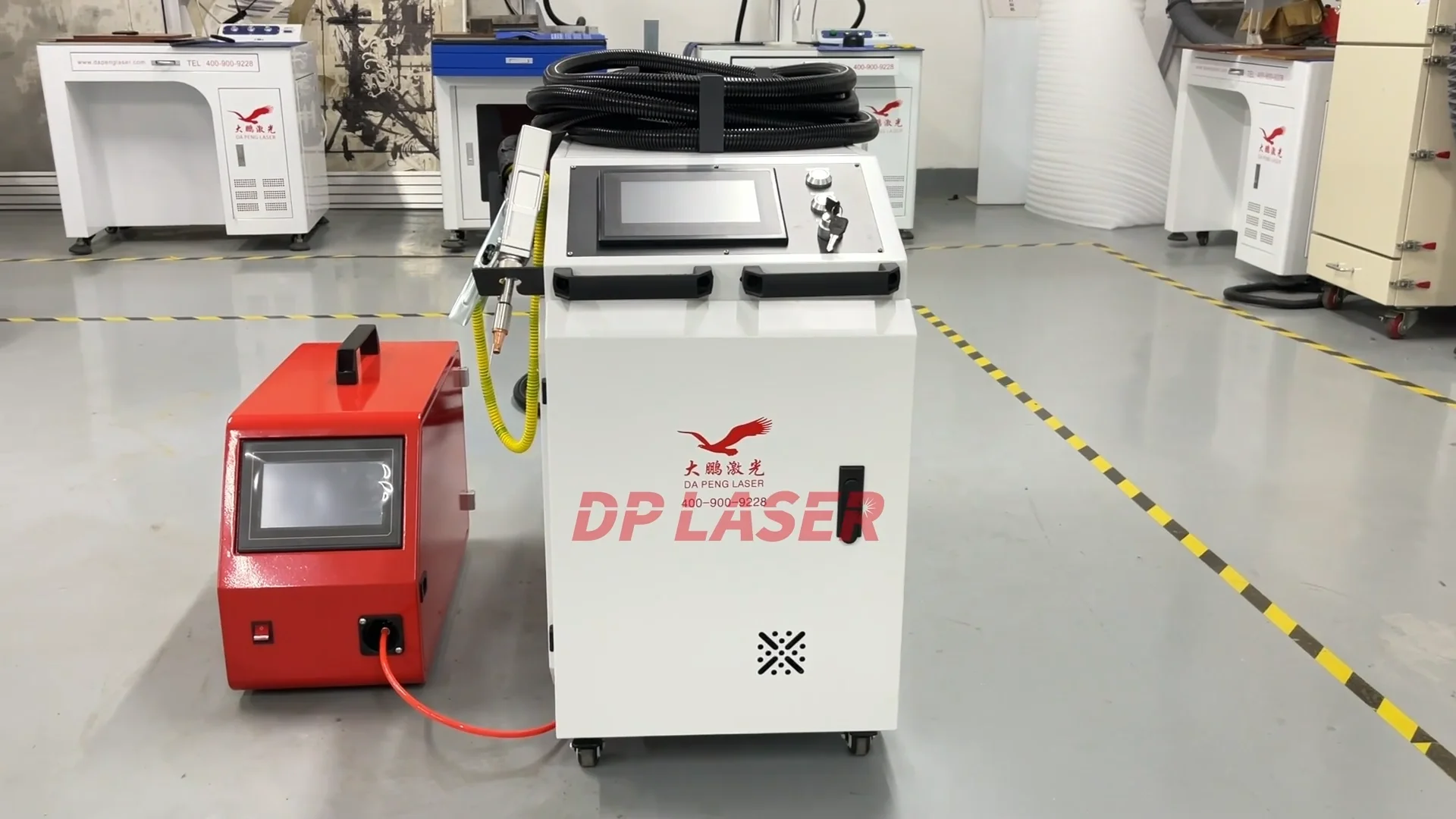 Sup 3000w Double Wire Feeding Multi Function Laser Welding Machine