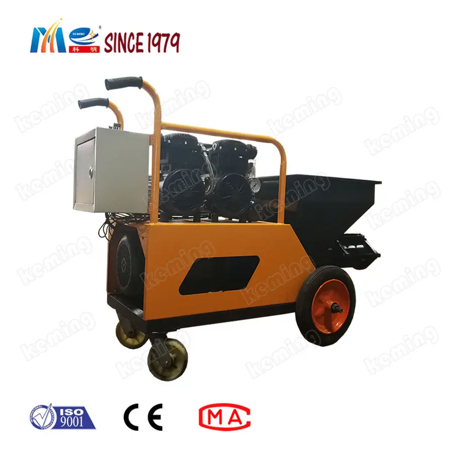 Simple Structure Putty Sprayer Mortar Spraying Machine Concrete ...