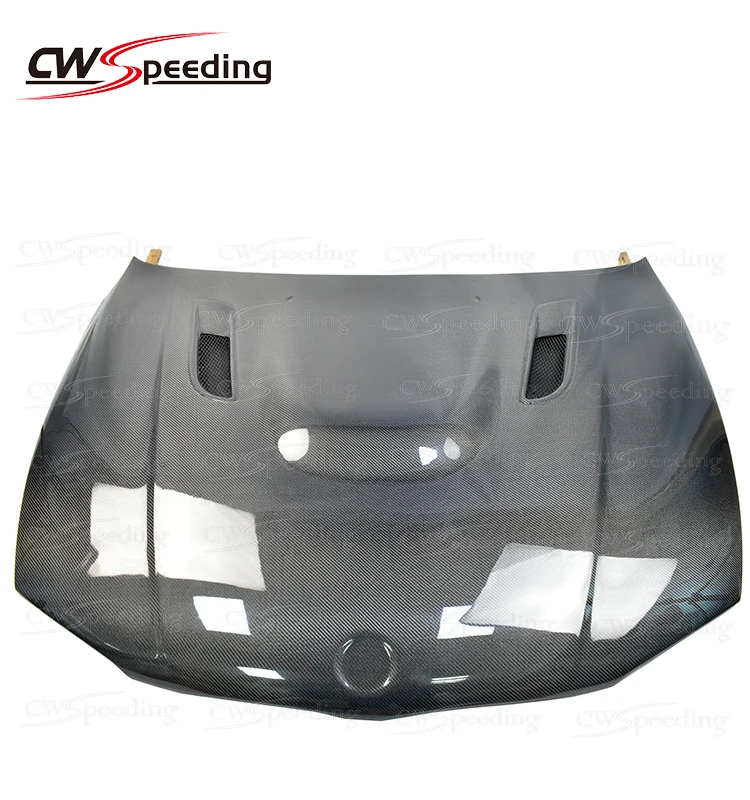 M3 Style Carbon Fiber Engine Hood Bonnet for BMW 1 Series E82 E87 E88 ...