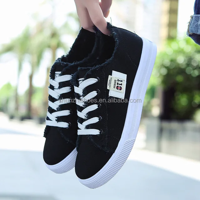 China Wholesale Women's Casual Sneakers Korean Style Classic Low Shoes Fashion Trend Feature