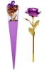 PURPLE rose with purple box