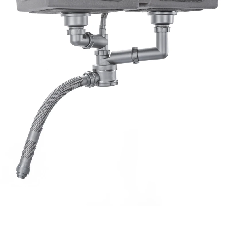 product oushunnuo supplies s  modern space saving insect and odor proof kitchen sink drainer pipe drainage siphon-7