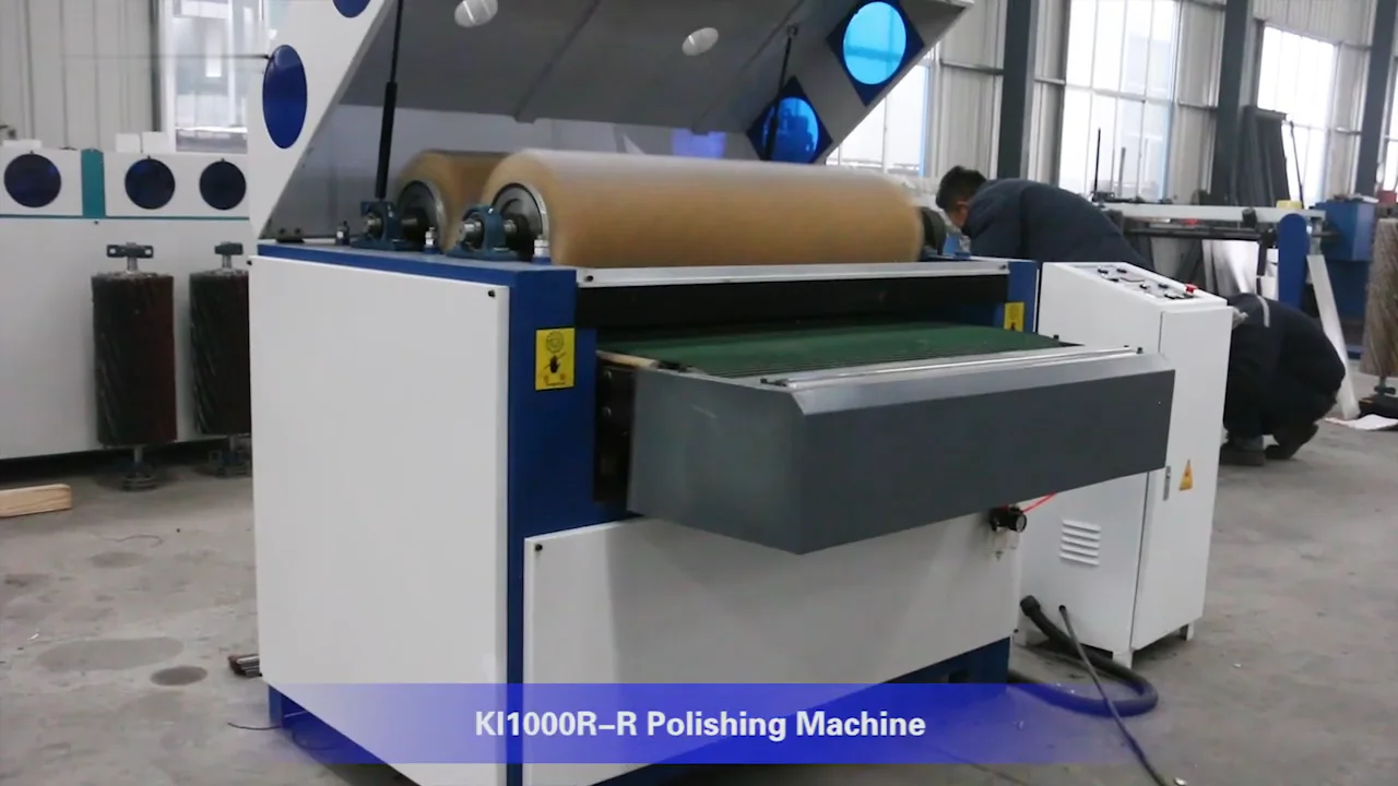 Ki600rr Drum Sander 630mm 1000mm 1300mm Brush Plywood Polishing
